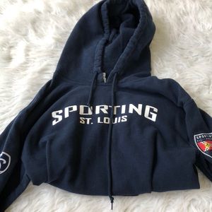 Sporting St Louis sweatshirt dark blue